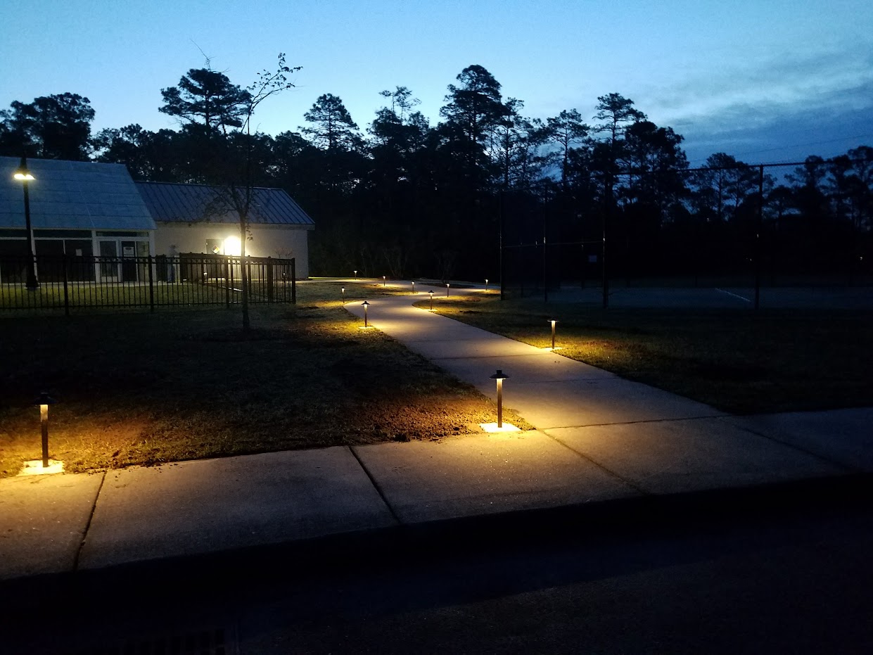 landscape lighting for pathways and steps