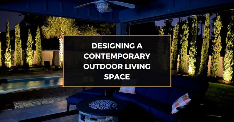 Designing a Contemporary Outdoor Living Space