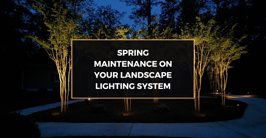 Spring Maintenance on your Landscape Lighting System