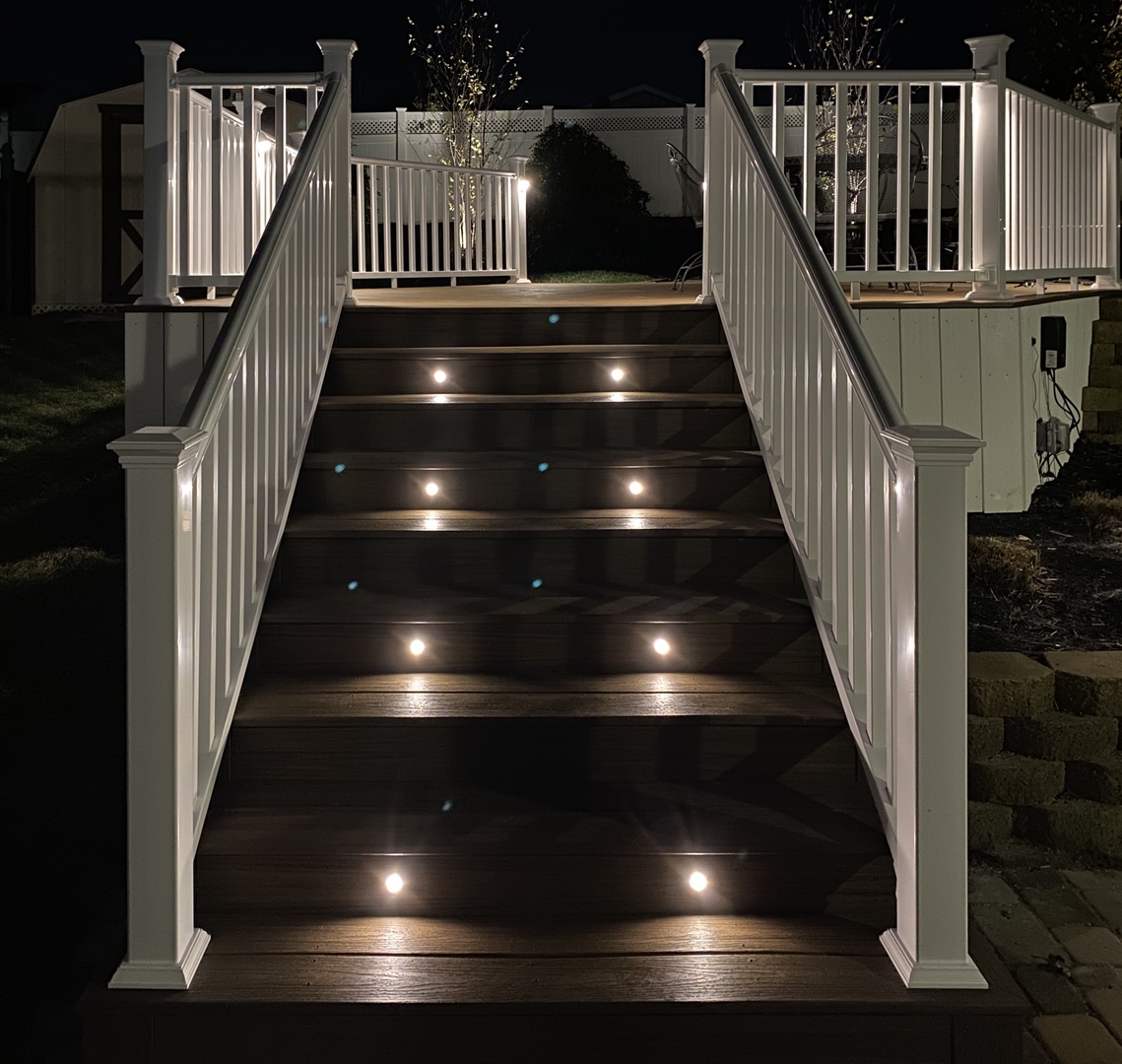 landscape lighting for pathways and steps