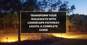 Transform Your Walkways with Landscape Pathway Lights A Complete Guide
