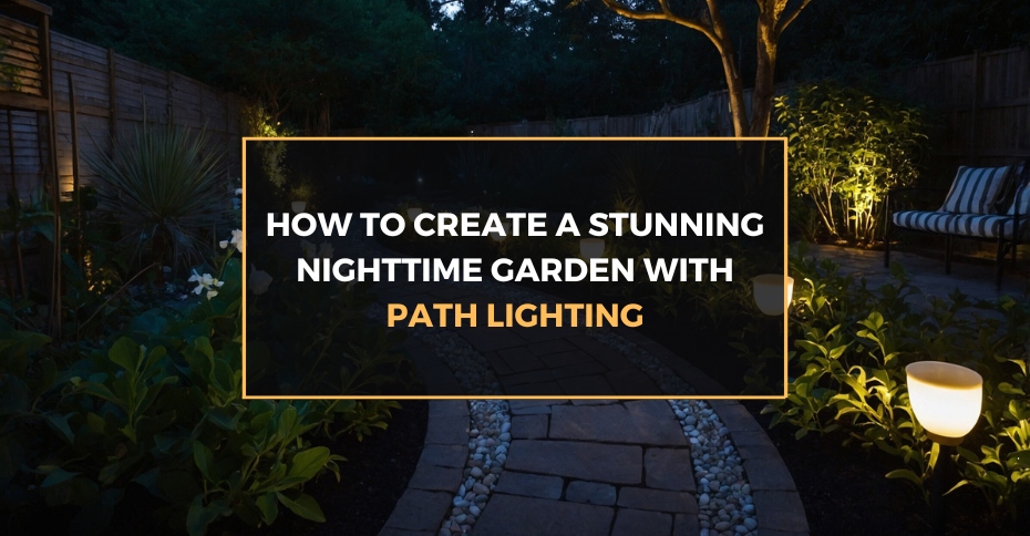 How to Create a Stunning Nighttime Garden with Path Lighting