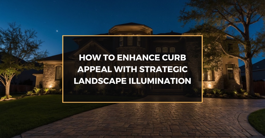 How to Enhance Curb Appeal with Strategic Landscape Illumination